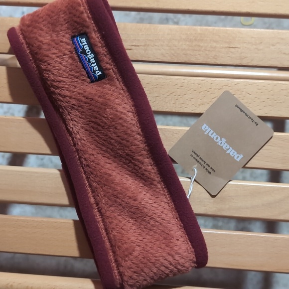 NWT patagonia retool headband Burl Red women's winter hat new - Picture 6 of 6